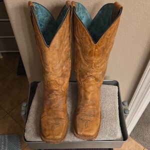 Corral Blue and Brown Western Boots